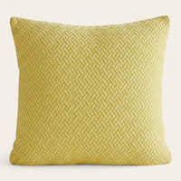 Pillow Cover – Basket Weave – Lime Mist