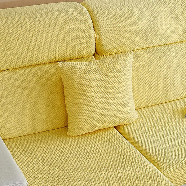 Pillow Cover – Basket Weave – Lime Mist