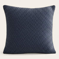 Pillow Cover – Basket Weave – Midnight Navy