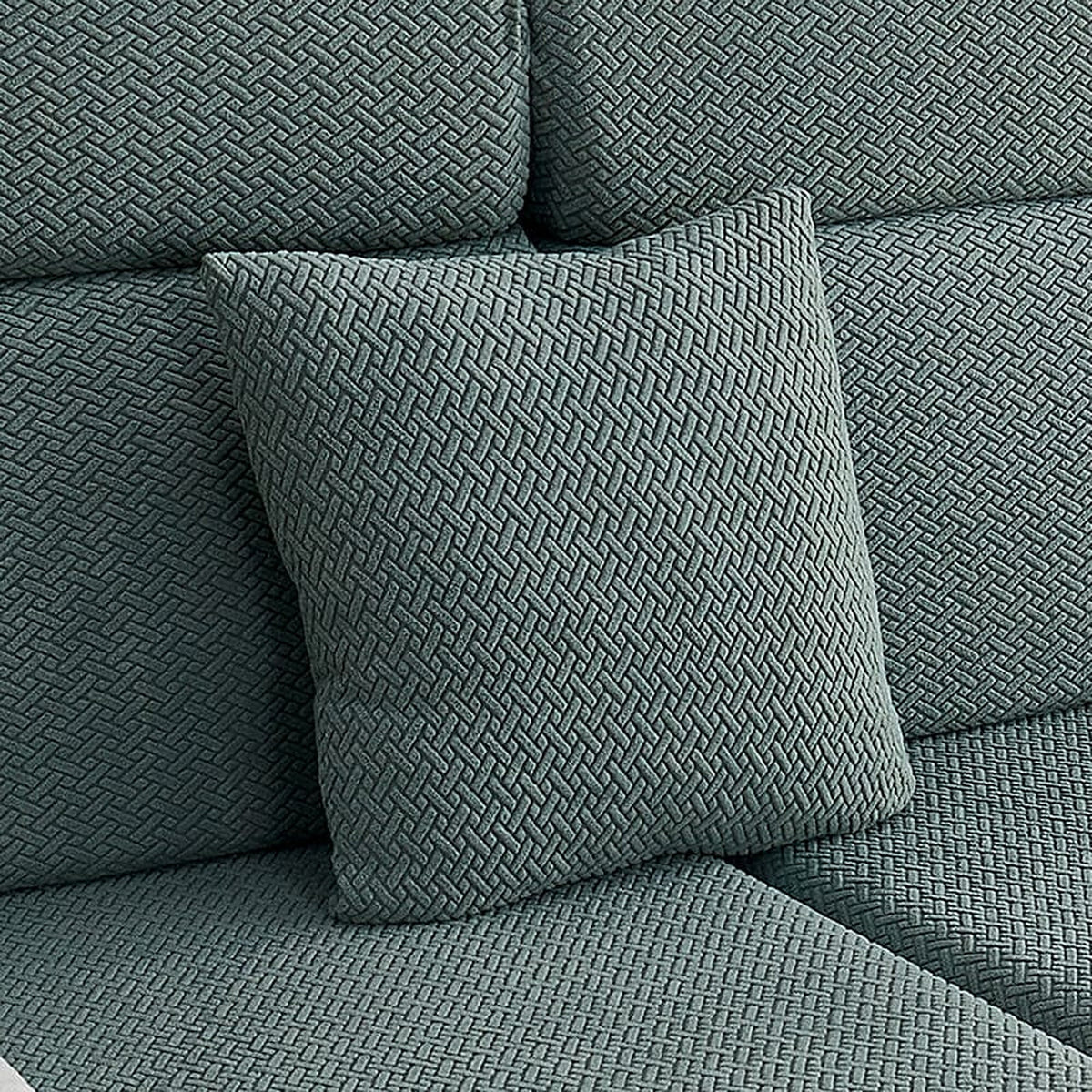 Pillow Cover – Basket Weave – Sage Mist