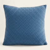 Pillow Cover – Basket Weave – Stormy Blue