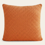 Pillow Cover – Basket Weave – Terracotta