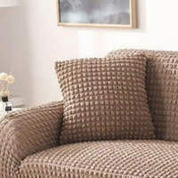 Pillow Cover – Bubble Plush – Cocoa