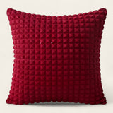 Pillow Cover – Bubble Plush – Cherry