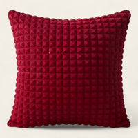 Pillow Cover – Bubble Plush – Cherry