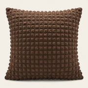 Pillow Cover – Bubble Plush Compact – Espresso