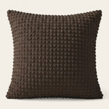 Pillow Cover – Bubble Plush – Espresso
