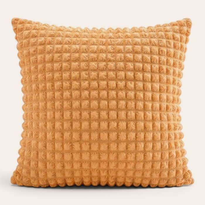 Pillow Cover – Bubble Plush – Honey