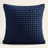 Pillow Cover – Bubble Plush – Midnight Navy