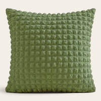 Pillow Cover – Bubble Plush – Moss