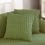 Pillow Cover – Bubble Plush – Moss