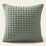 Pillow Cover – Bubble Plush Quilted – Sage Mist
