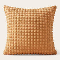 Pillow Cover – Bubble Plush – Terracotta