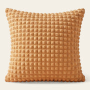 Pillow Cover – Bubble Plush – Terracotta