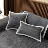 Pillow Cover – Corduroy Knit – Charcoal