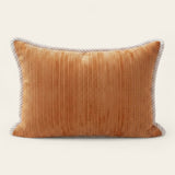 Pillow Cover – Corduroy Knit – Terracotta