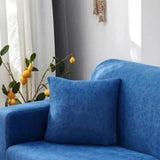 Pillow Cover – Cross Weave – Stormy Blue