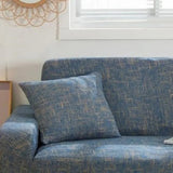 Pillow Cover – Cross Weave Distressed – Stormy Blue