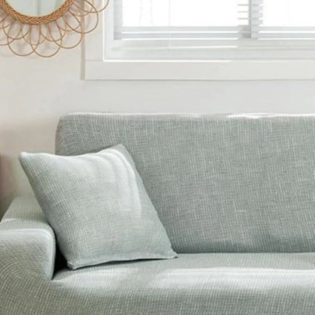 Pillow Cover – Cross Weave – Sage Mist