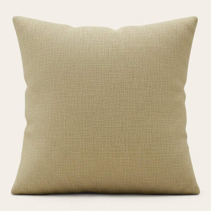 Pillow Cover – Cross Weave – Bouclé Sand