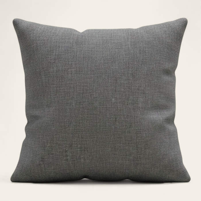 Pillow Cover – Cross Weave – Charcoal
