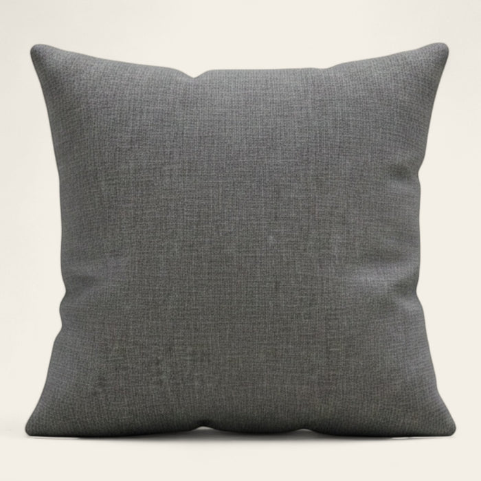 Pillow Cover – Cross Weave – Charcoal