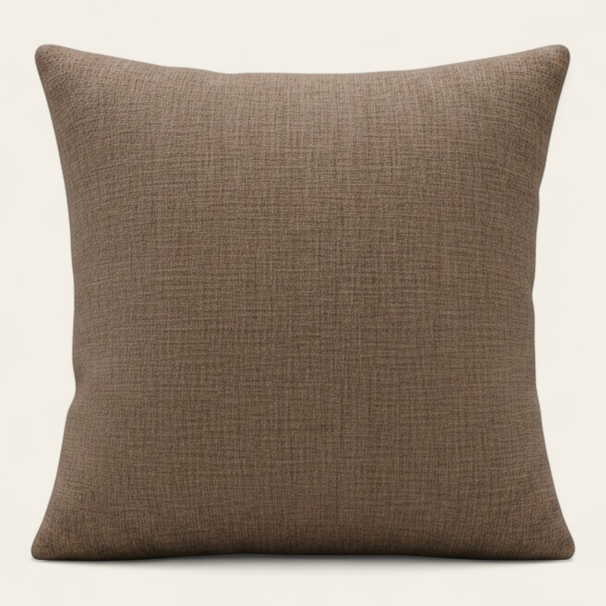 Pillow Cover – Cross Weave – Cocoa