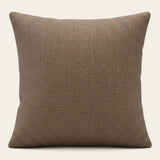 Pillow Cover – Cross Weave – Cocoa