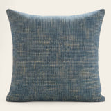 Pillow Cover – Cross Weave Distressed – Stormy Blue