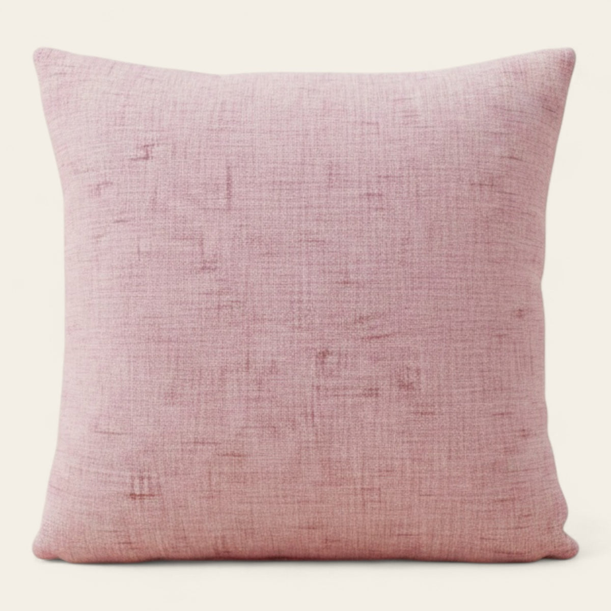 Pillow Cover – Cross Weave – Soft Blush