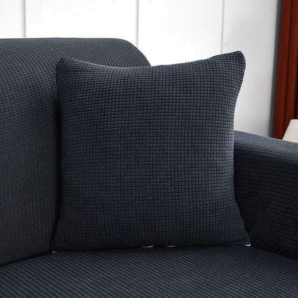 Pillow Cover – Diamond Quilt – Charcoal