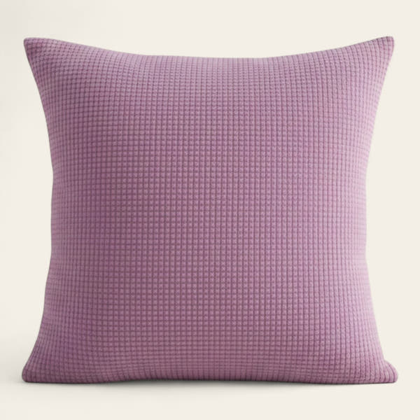 Pillow Cover – Diamond Quilt – Soft Blush