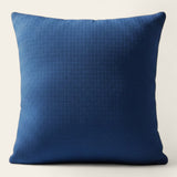 Pillow Cover – Diamond Quilt – Stormy Blue