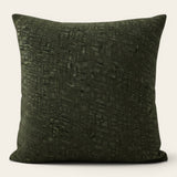 Pillow Cover – Distressed Print – Forest