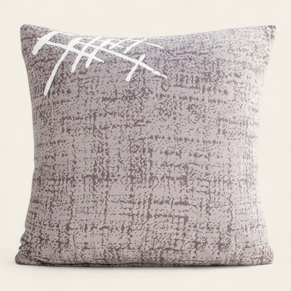 Pillow Cover – Distressed Print – Lavender Mist