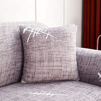 Pillow Cover – Distressed Print – Lavender Mist