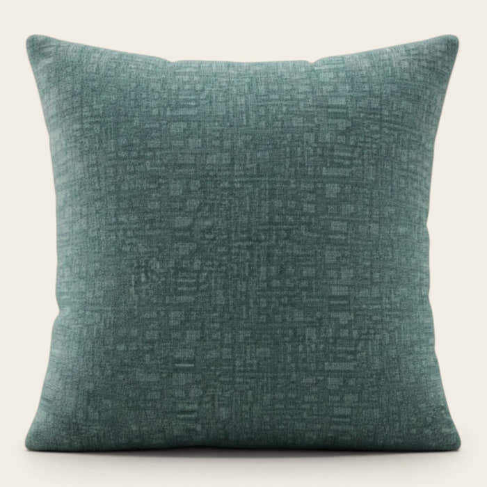Pillow Cover – Distressed Print – Sage Mist
