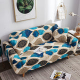 Pillow Cover – Egyptian Eye Print – Teal & Gold