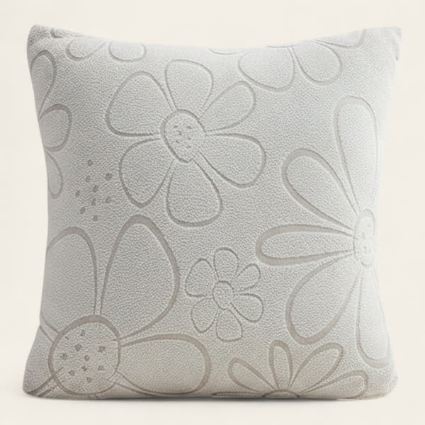 Pillow Cover – Floral Bloom – Ivory Cream