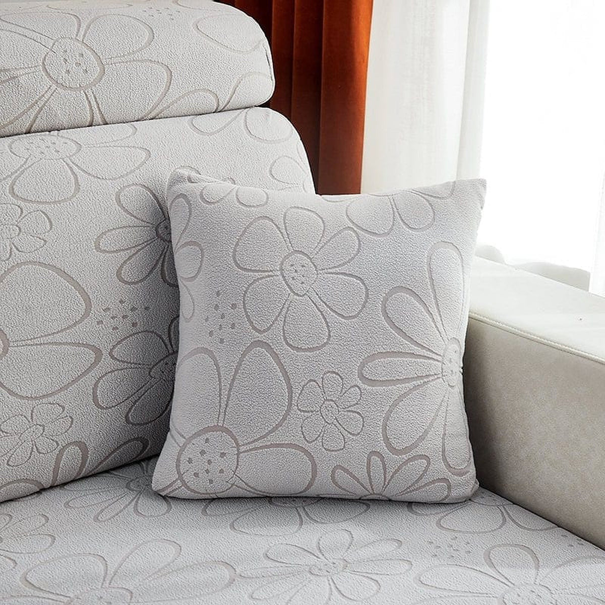Pillow Cover – Floral Bloom – Ivory Cream