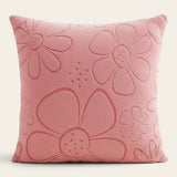 Pillow Cover – Floral Bloom – Soft Blush