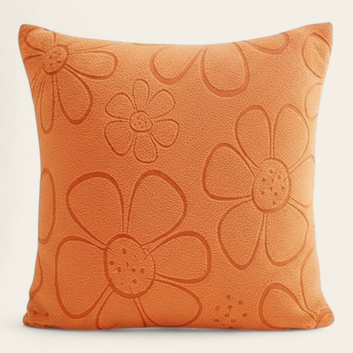 Pillow Cover – Floral Bloom – Terracotta