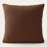 Pillow Cover – Herringbone Knit – Espresso