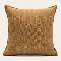 Pillow Cover – Herringbone Knit – Honey