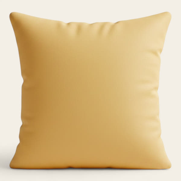 Pillow Cover – Leather Look – Honey