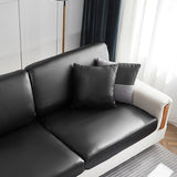 Pillow Cover – Leather Look – Ink Black
