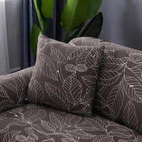 Pillow Cover – Magnolia Leaf Print – Espresso