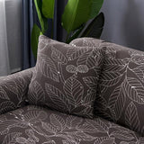 Pillow Cover – Magnolia Leaf Print – Espresso