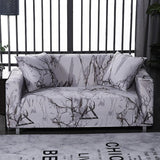 Pillow Cover – Marble Print – Pearl Grey