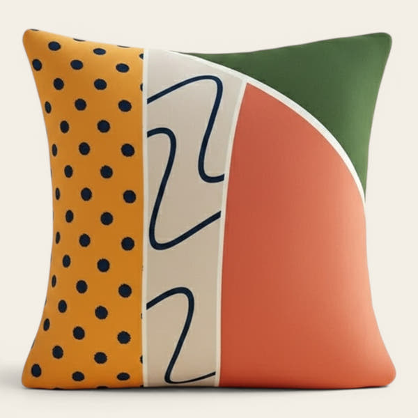 Pillow Cover – Memphis Abstract – Multicolor